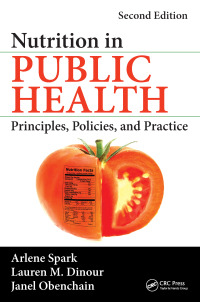 Cover image: Nutrition in Public Health 2nd edition 9781466589940