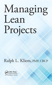 Cover image: Managing Lean Projects 1st edition 9781482251821