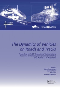 Cover image: The Dynamics of Vehicles on Roads and Tracks 1st edition 9781138028852