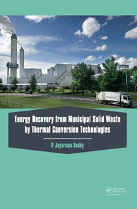 Imagen de portada: Energy Recovery from Municipal Solid Waste by Thermal Conversion Technologies 1st edition 9781138029552