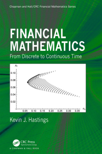 Imagen de portada: Financial Mathematics 1st edition 9781498780407