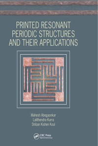 Cover image: Printed Resonant Periodic Structures and Their Applications 1st edition 9781498782111