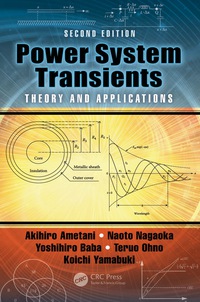 Cover image: Power System Transients 2nd edition 9781498782371