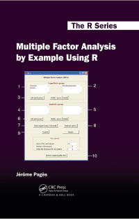 Imagen de portada: Multiple Factor Analysis by Example Using R 1st edition 9781482205473