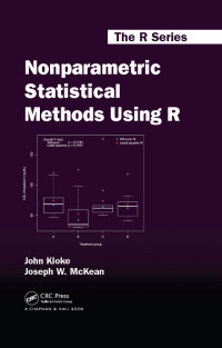 Immagine di copertina: Nonparametric Statistical Methods Using R 1st edition 9781439873434