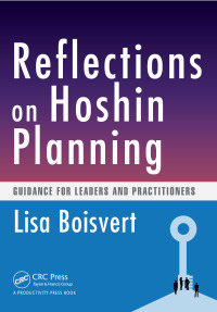 صورة الغلاف: Reflections on Hoshin Planning 1st edition 9781138438118
