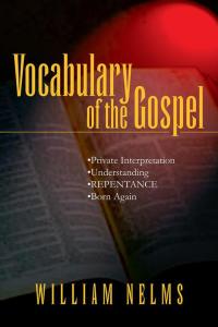 Cover image: Vocabulary of the Gospel 9781425737467