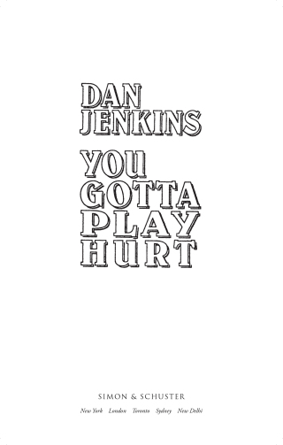 Cover image: YOU GOTTA PLAY HURT 9781501116629