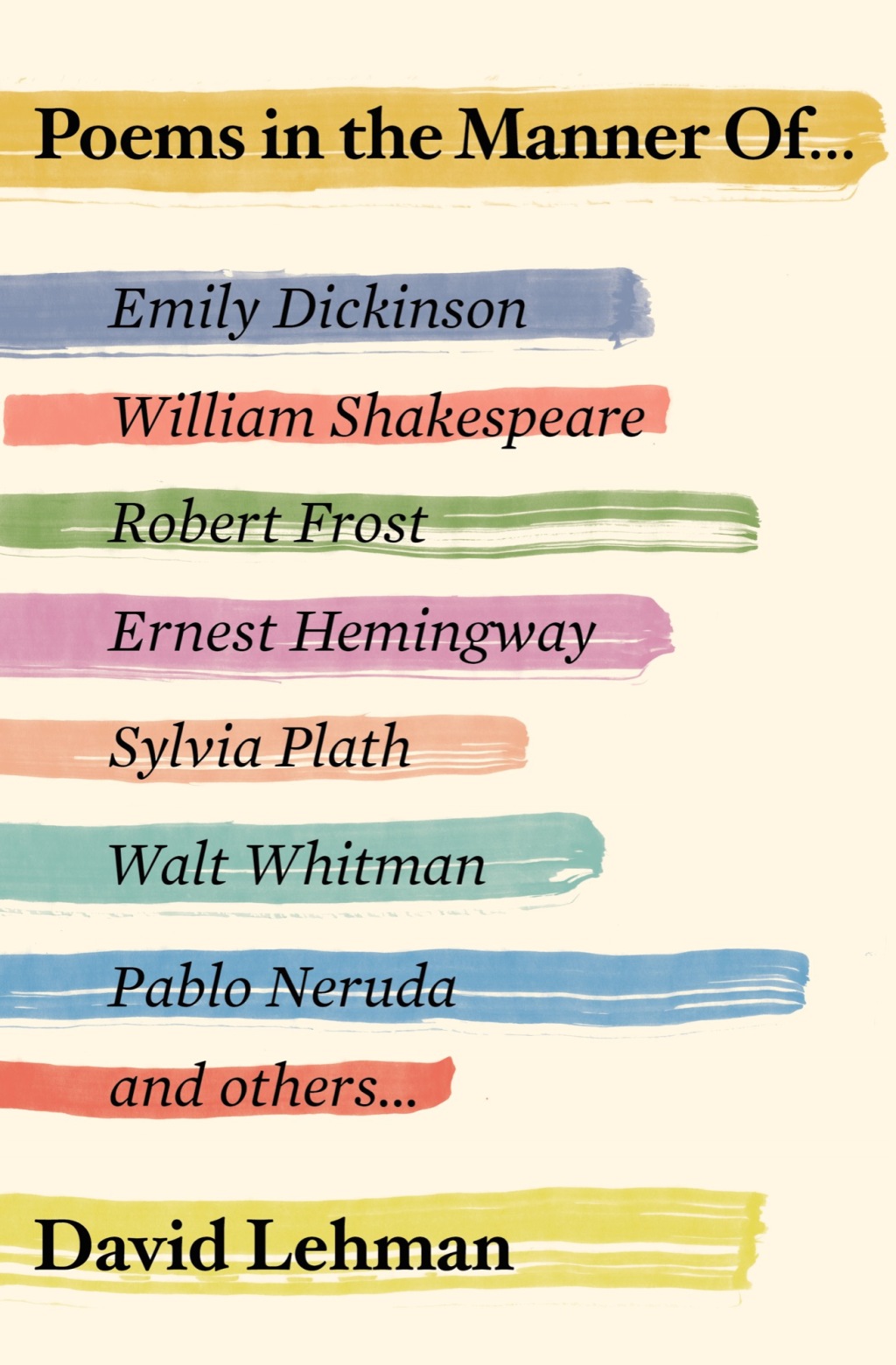 Poems in the Manner Of