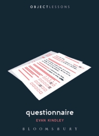 Omslagafbeelding: Questionnaire 1st edition 9781501314773
