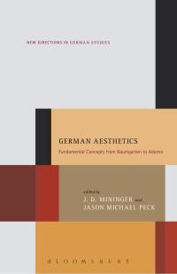 Cover image: German Aesthetics 1st edition 9781501321474