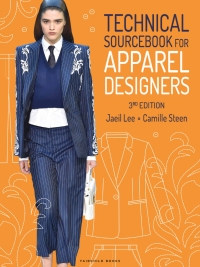 Imagen de portada: Technical Sourcebook for Apparel Designers 3rd edition 9781501328473