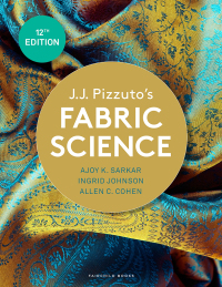 Cover image: J.J. Pizzuto's Fabric Science 12th edition 9781501367878