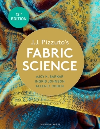 Imagen de portada: J.J. Pizzuto's Fabric Science, 12th Edition 12th edition 9781501367878