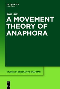 Titelbild: A Movement Theory of Anaphora 1st edition 9781614517795