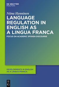 Imagen de portada: Language Regulation in English as a Lingua Franca 1st edition 9781614517689