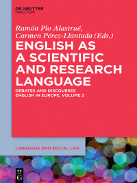 Cover image: English as a Scientific and Research Language 1st edition 9781614517498