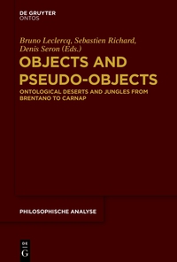 صورة الغلاف: Objects and Pseudo-Objects 1st edition 9781501510458