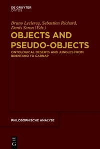 Immagine di copertina: Objects and Pseudo-Objects 1st edition 9781501510458