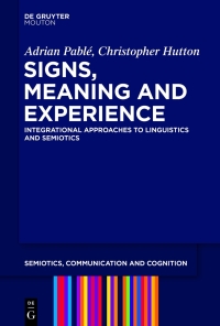 Cover image: Signs, Meaning and Experience 1st edition 9781501510694