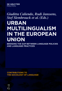Imagen de portada: Urban Multilingualism in Europe 1st edition 9781501511295