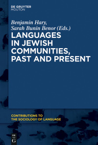 Imagen de portada: Languages in Jewish Communities, Past and Present 1st edition 9781501512988