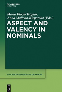 Imagen de portada: Aspect and Valency in Nominals 1st edition 9781501514586