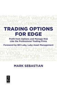 Cover image: Trading Options for Edge 1st edition 9781501514753