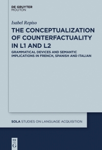 Imagen de portada: The Conceptualization of Counterfactuality in L1 and L2 1st edition 9781501516139