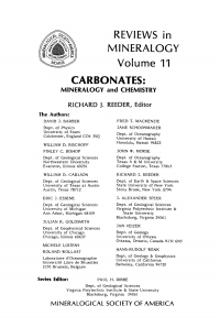 Cover image: Carbonates 1st edition 9780939950157