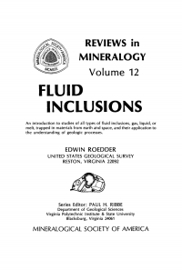 صورة الغلاف: Fluid inclusions 1st edition 9780939950164