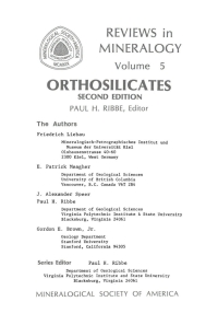 Omslagafbeelding: Orthosilicates 1st edition 9780939950133