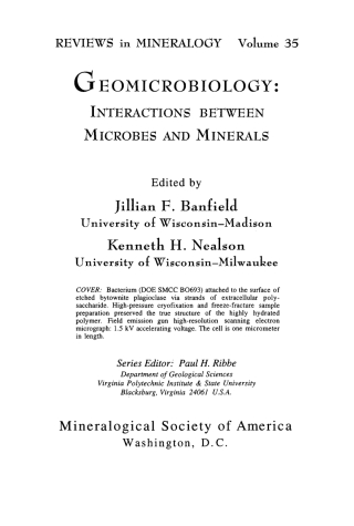 Cover image: Geomicrobiology 1st edition 9780939950454