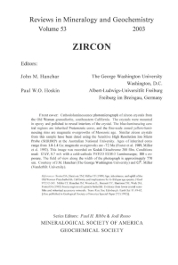 Imagen de portada: Zircon 1st edition 9780939950652