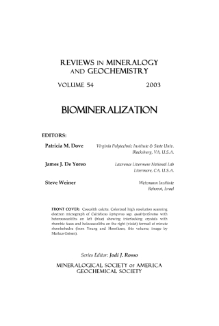 Cover image: Biomineralization 1st edition 9780939950669