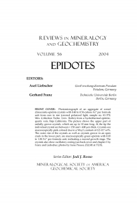 Cover image: Epidotes 1st edition 9780939950683