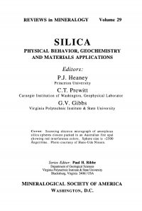 Titelbild: Silica 1st edition 9780939950355