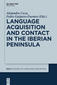 Imagen de portada: Language Acquisition and Contact in the Iberian Peninsula 1st edition 9781501516795