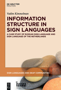 Omslagafbeelding: Information Structure in Sign Languages 1st edition 9781501516863
