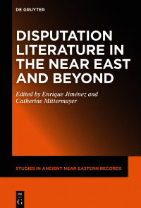 Imagen de portada: Disputation Literature in the Near East and Beyond 1st edition 9781501517075