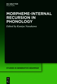 Cover image: Morpheme-internal Recursion in Phonology 1st edition 9781501517778