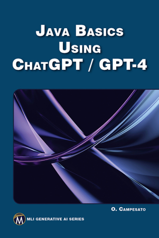 Cover image: JAVA Basics Using ChatGPT/GPT-4 1st edition 9781501522437