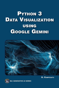 صورة الغلاف: Python 3  Data Visualization Using Google Gemini 9781501522802