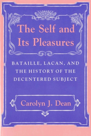 Cover image: The Self and Its Pleasures 9780801426605
