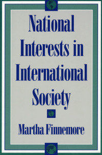 Imagen de portada: National Interests in International Society 9780801483233