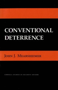 Cover image: Conventional Deterrence 9780801493461
