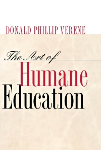 Cover image: The Art of Humane Education 9780801440397