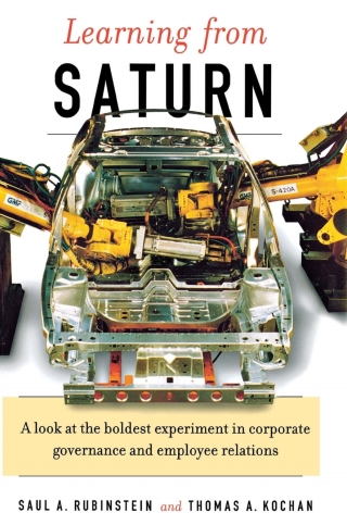 Cover image: Learning From Saturn 9780801438738