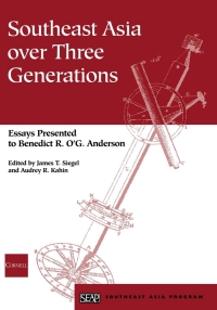Cover image: Southeast Asia over Three Generations 9780877277354