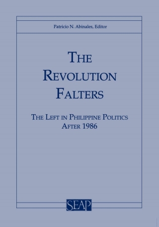 Imagen de portada: The Revolution Falters 1st edition 9780877271321